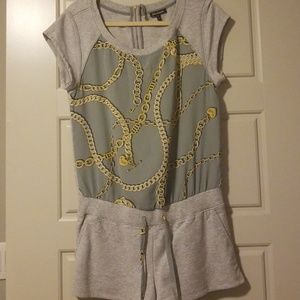 Juicy Couture Grey Romper NWOT